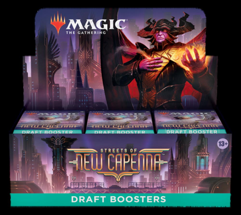 MAGIC THE GATHERING MTG 15-CARD DRAFT BOOSTER STREETS OF NEW CAPENNA